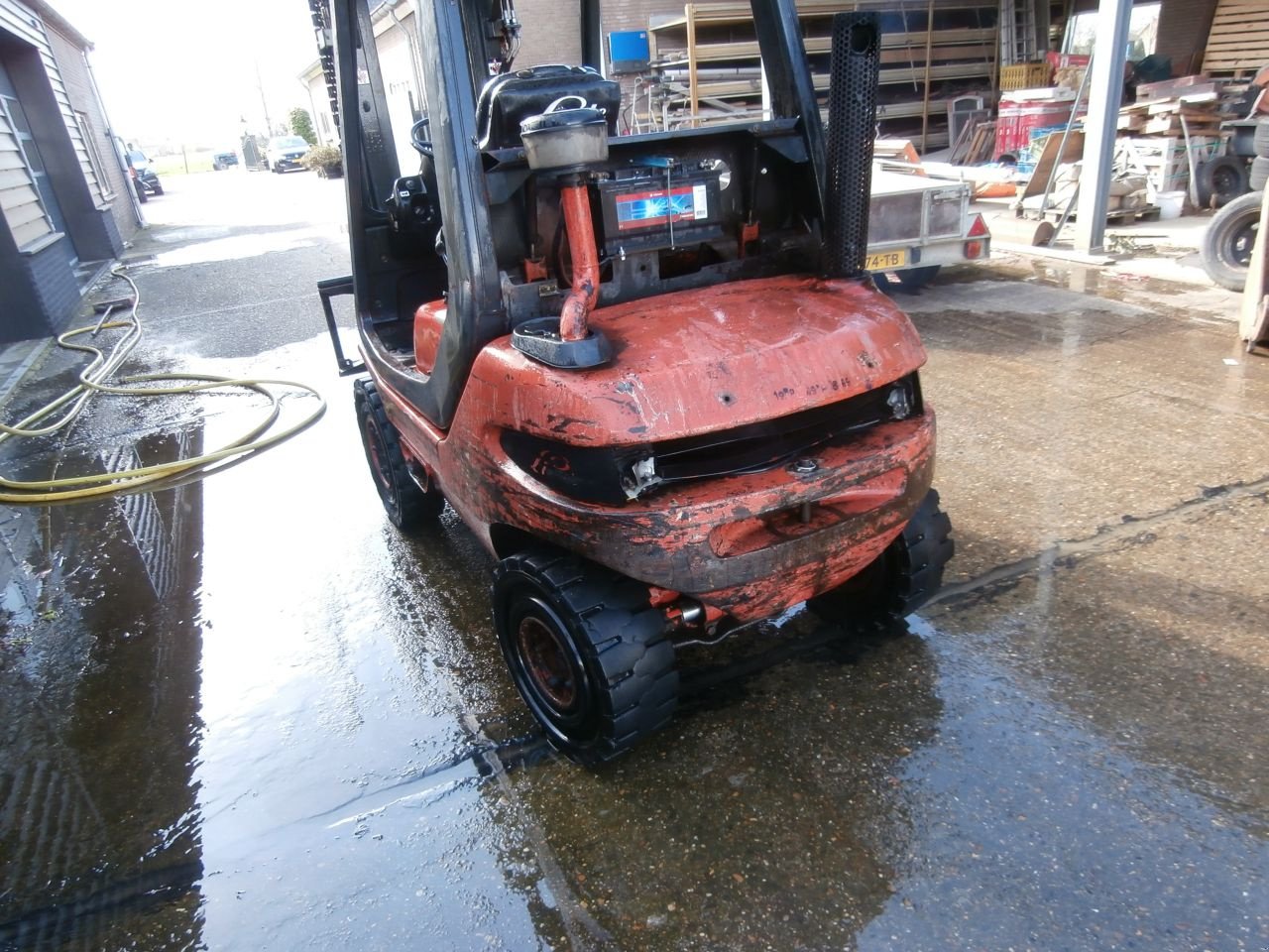 Frontstapler del tipo Linde H 25, Gebrauchtmaschine In Kerkdriel (Immagine 8)