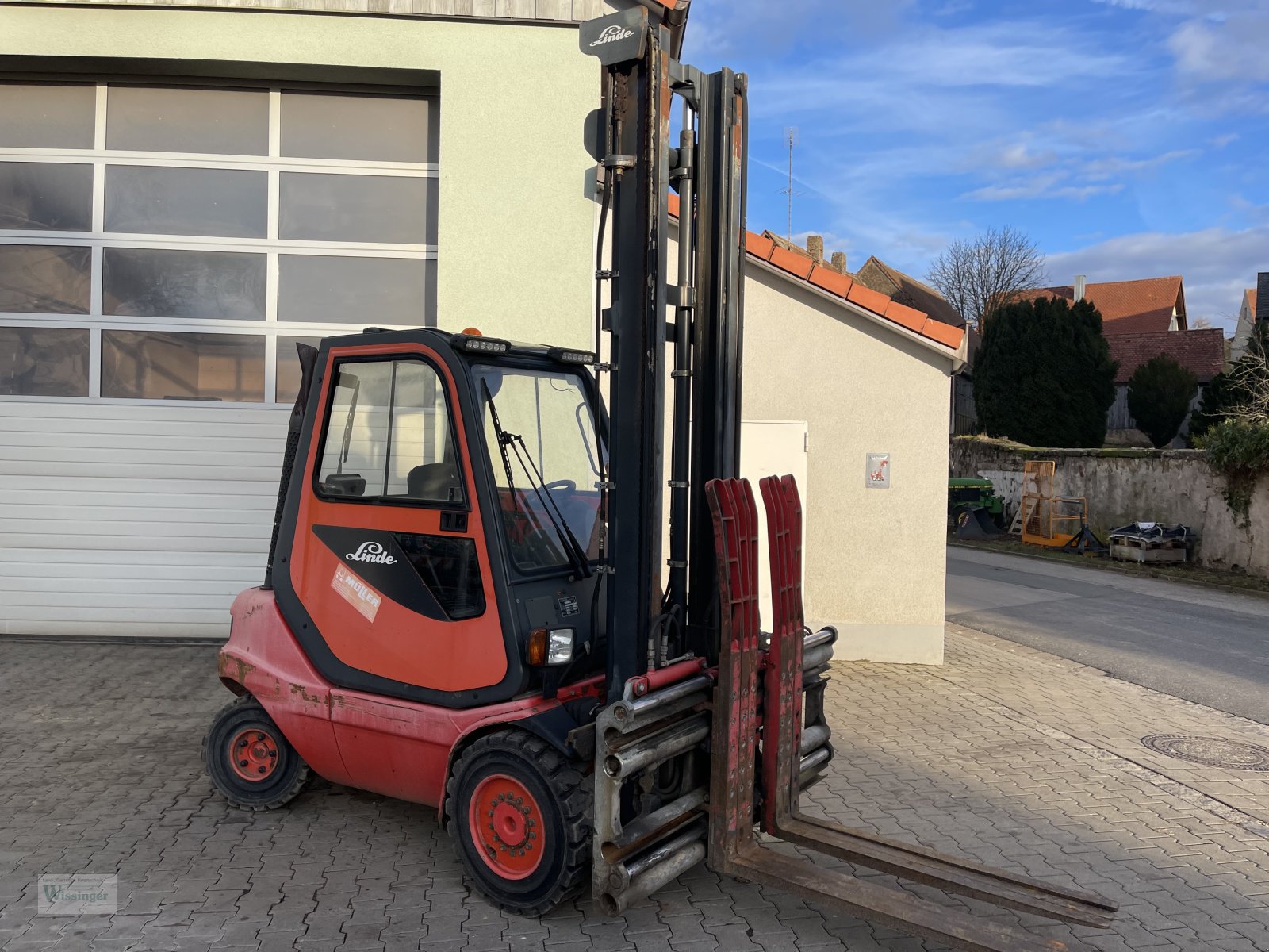 Frontstapler of the type Linde H 30 T-03, Gebrauchtmaschine in Thalmässing (Picture 1)