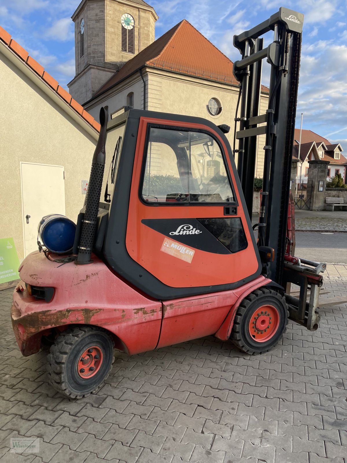 Frontstapler of the type Linde H 30 T-03, Gebrauchtmaschine in Thalmässing (Picture 5)
