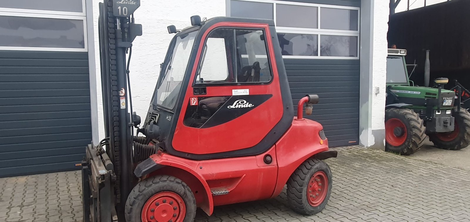 Frontstapler typu Linde H 35 D, Gebrauchtmaschine v Bogen (Obrázek 1)