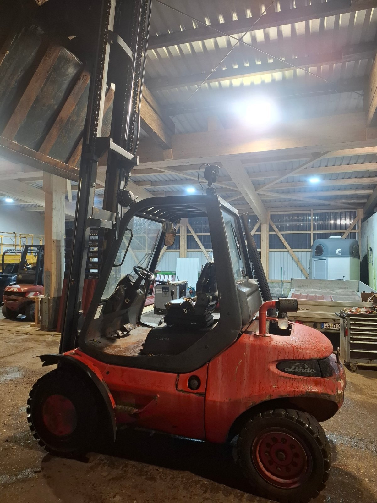 Frontstapler του τύπου Linde H 45 D, Gebrauchtmaschine σε Tannhausen (Φωτογραφία 3)