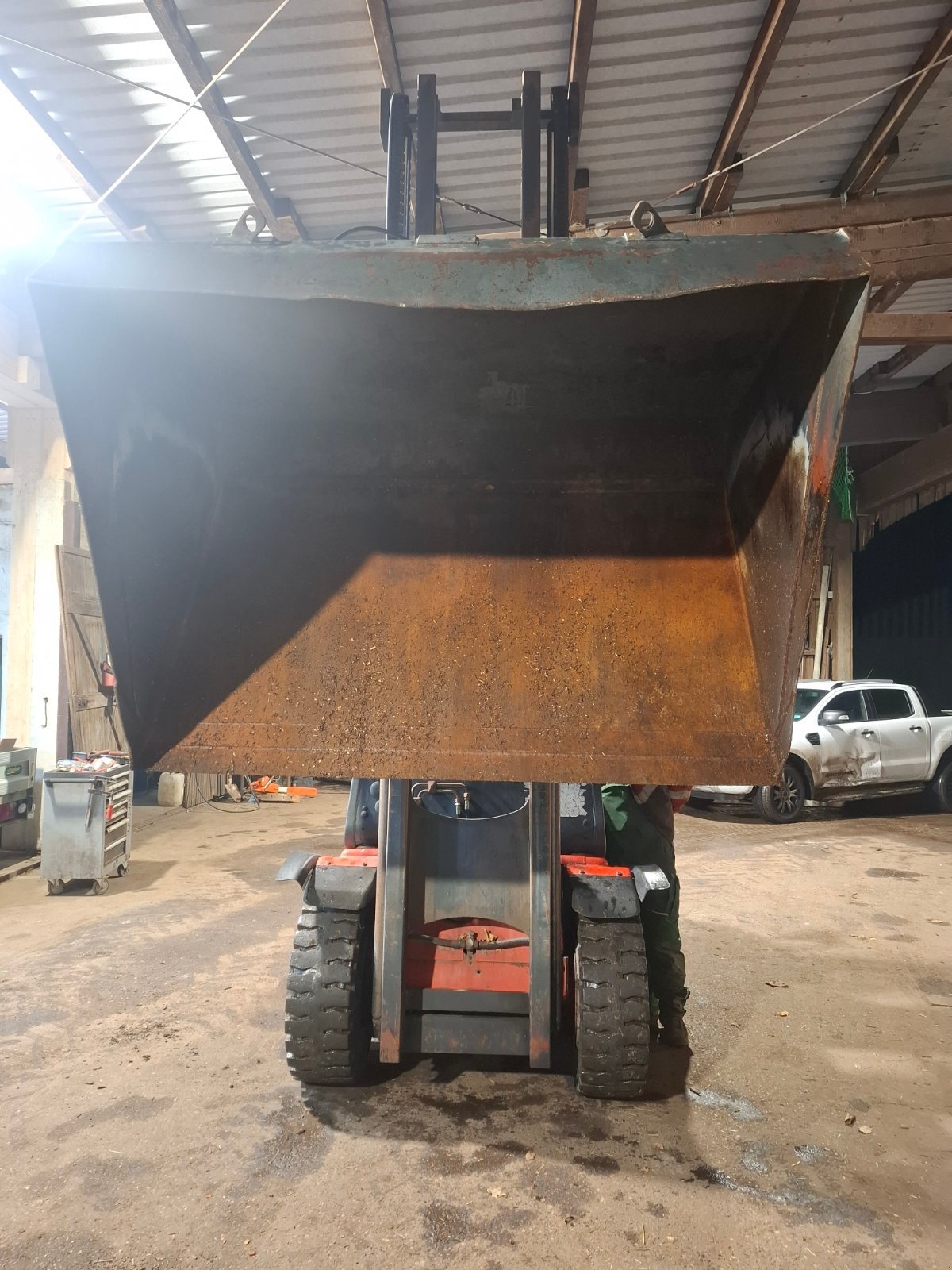 Frontstapler του τύπου Linde H 45 D, Gebrauchtmaschine σε Tannhausen (Φωτογραφία 7)