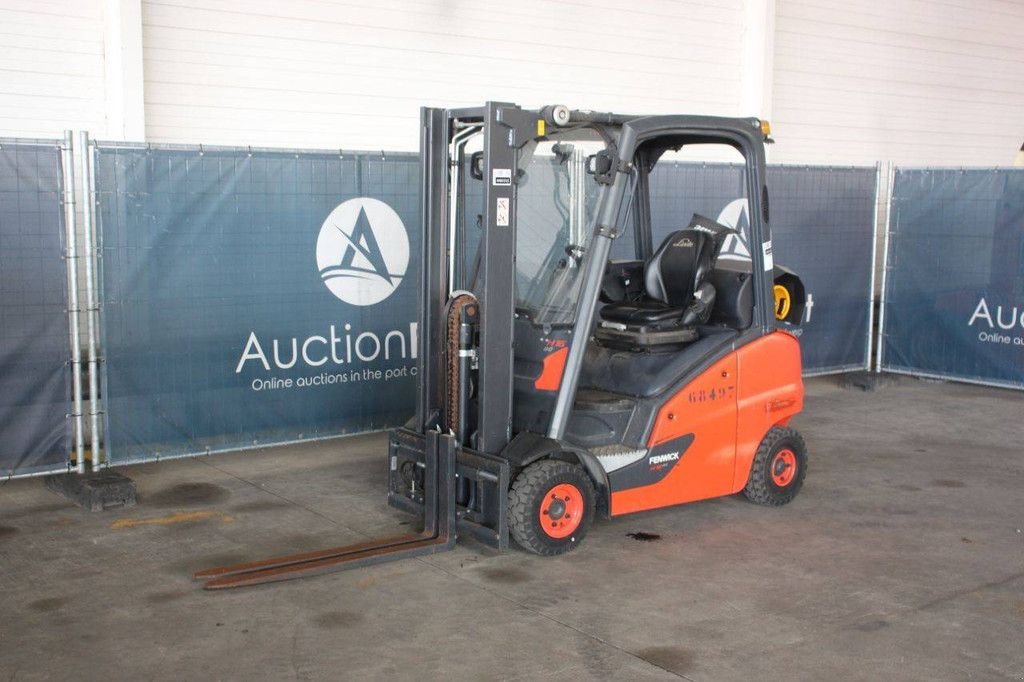 Frontstapler za tip Linde H16CNG-01, Gebrauchtmaschine u Antwerpen (Slika 9)