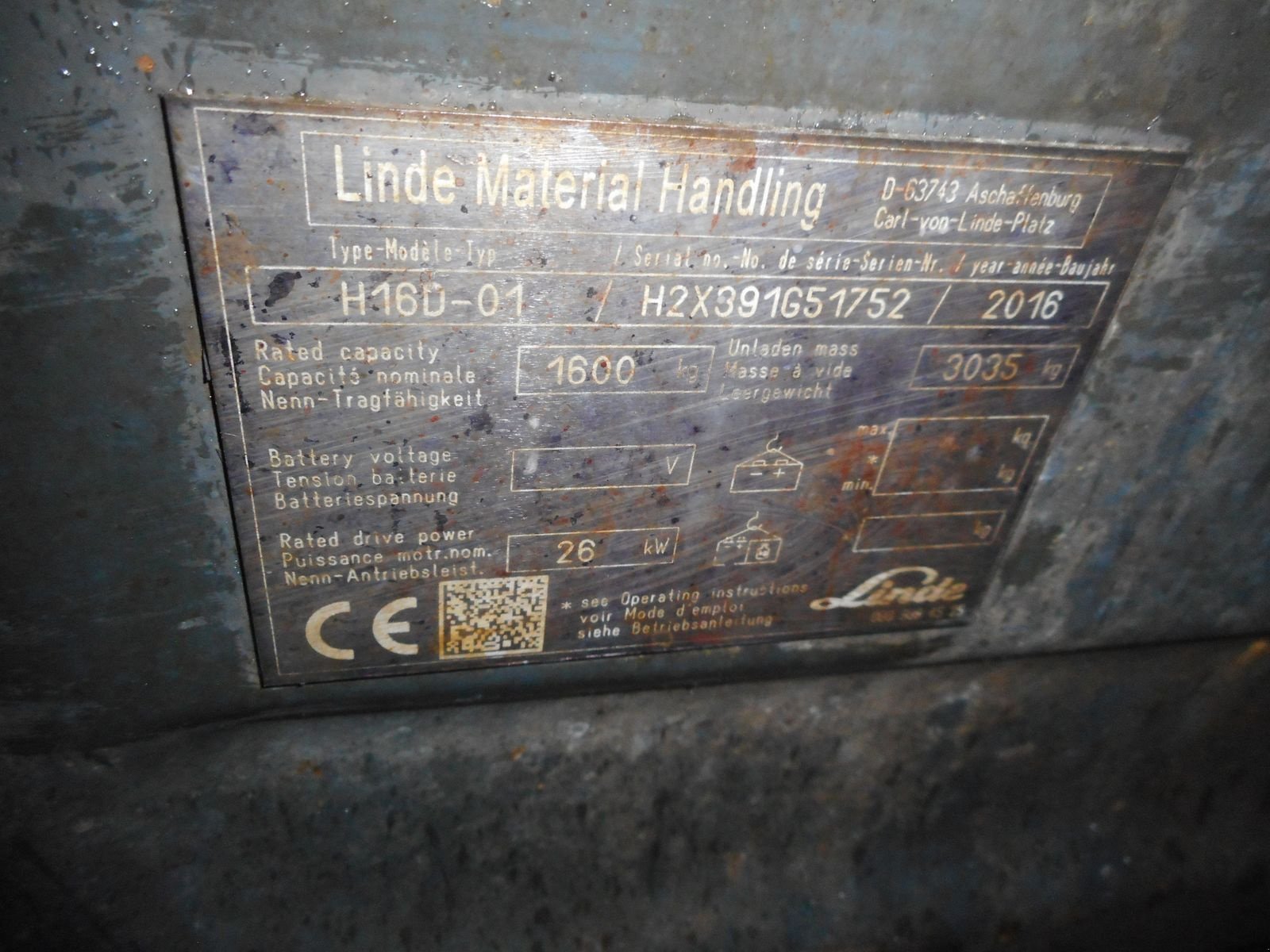 Frontstapler typu Linde H16D-01Evo Triplex 4,62m + SS + Kabine, Gebrauchtmaschine v St. Nikolai ob Draßling (Obrázek 5)