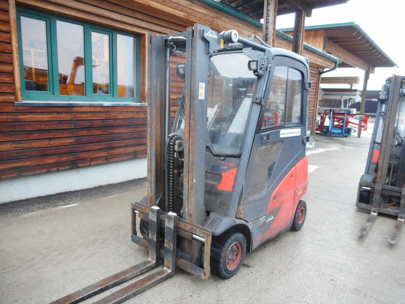 Frontstapler typu Linde H16D-01Evo Triplex 4,62m + SS + Kabine, Gebrauchtmaschine v St. Nikolai ob Draßling (Obrázek 2)