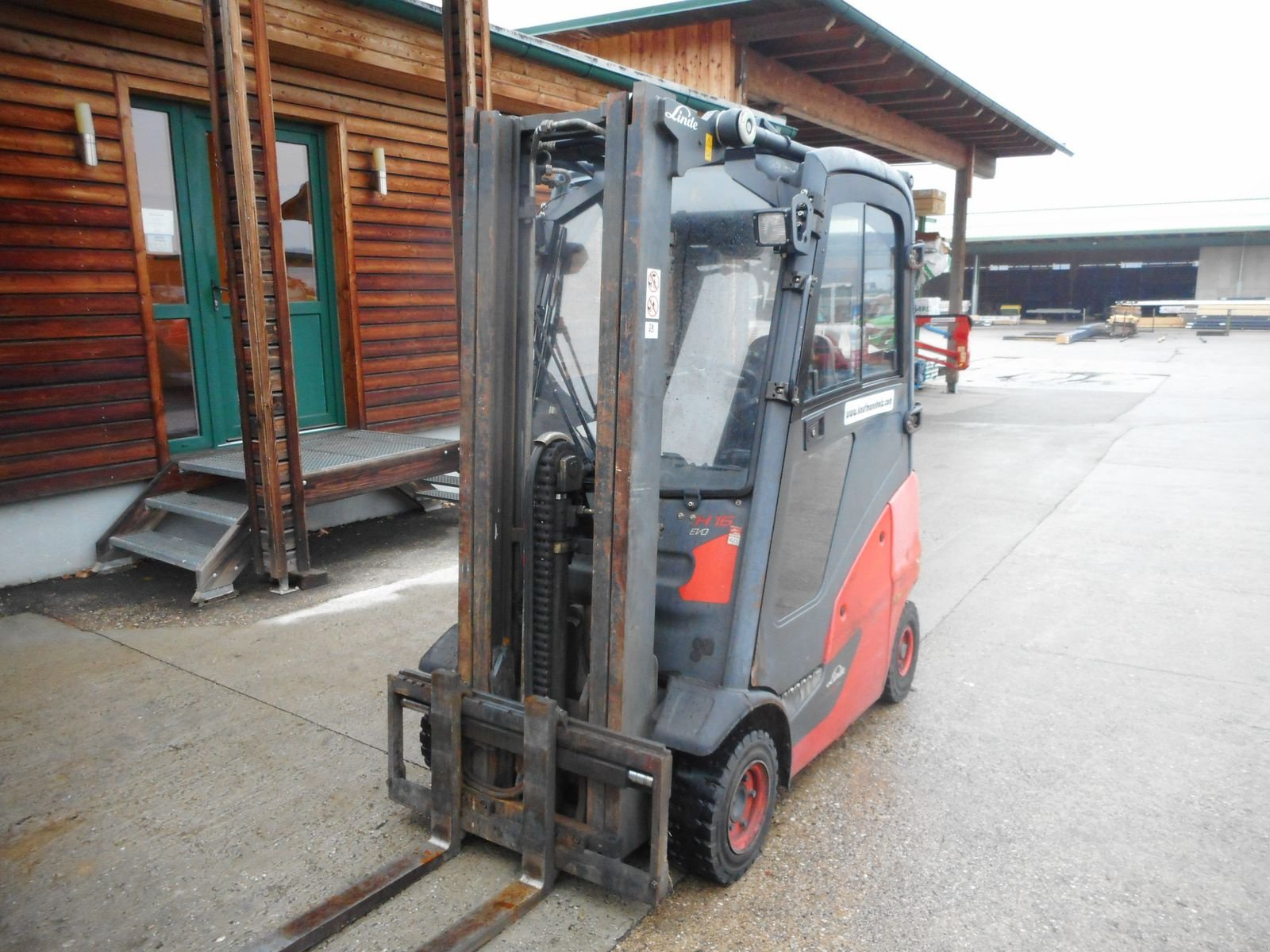 Frontstapler typu Linde H16D-01Evo Triplex 4,62m + SS + Kabine, Gebrauchtmaschine v St. Nikolai ob Draßling (Obrázek 11)