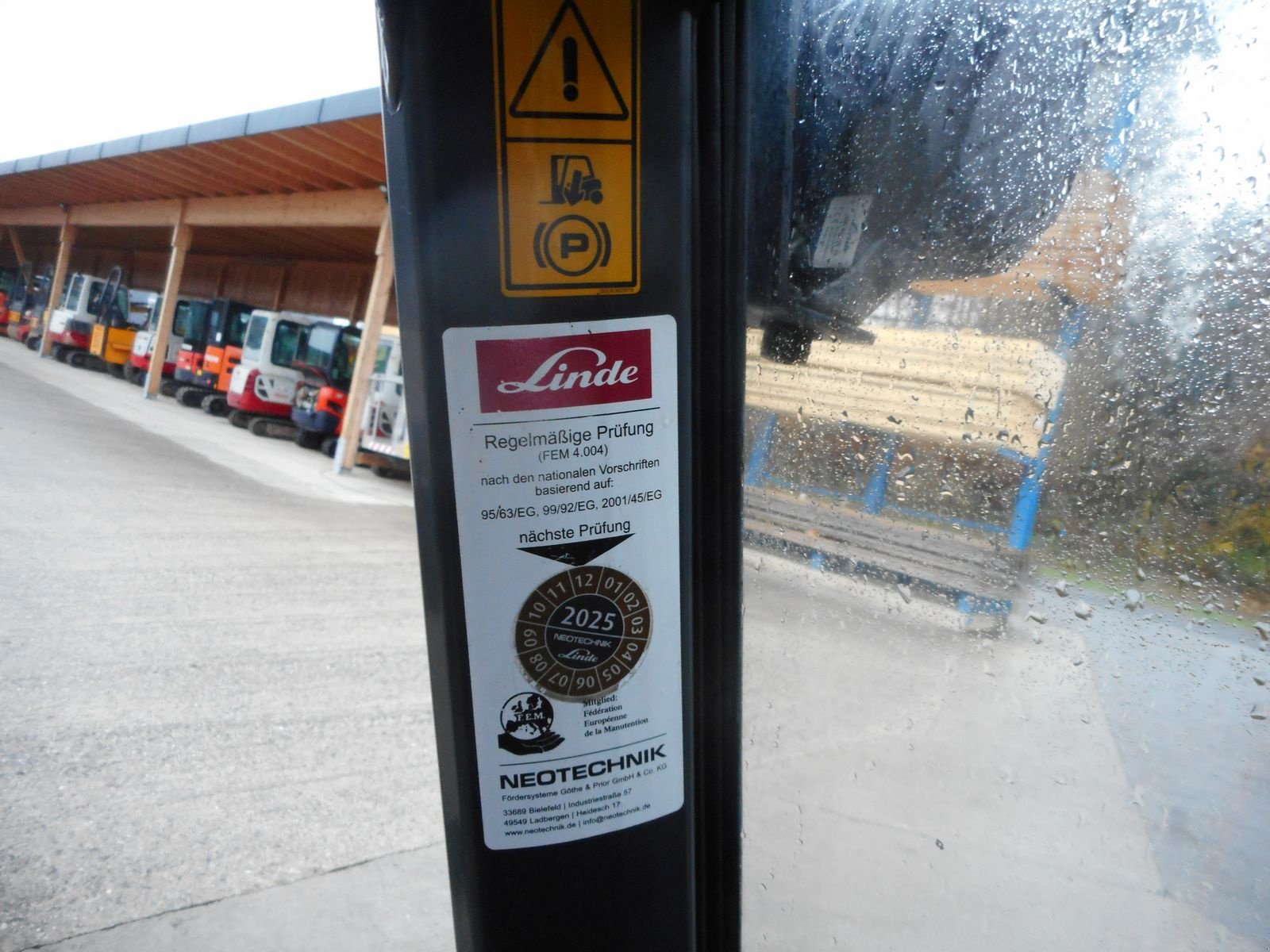 Frontstapler typu Linde H16D-01Evo Triplex 4,62m + SS + Kabine, Gebrauchtmaschine v St. Nikolai ob Draßling (Obrázek 10)