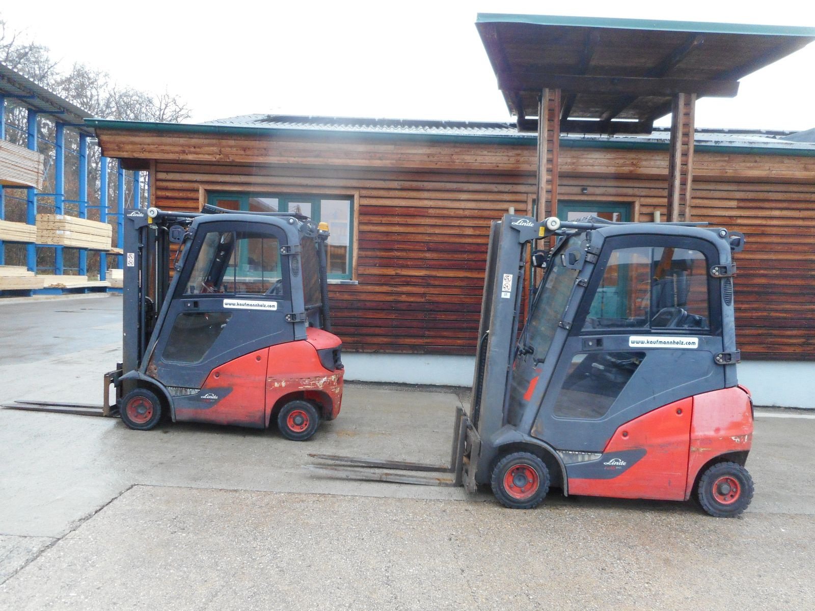 Frontstapler typu Linde H16D-01Evo Triplex 4,62m + SS + Kabine, Gebrauchtmaschine v St. Nikolai ob Draßling (Obrázek 1)