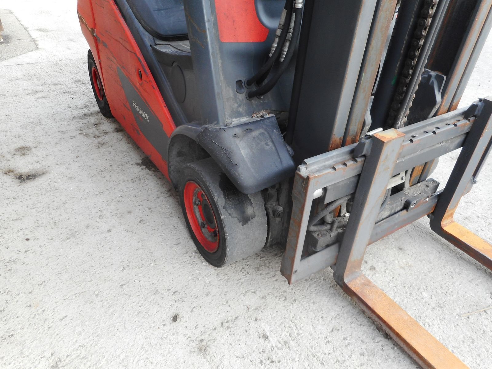 Frontstapler типа Linde H16T-01 Triplex 4,62m + SS, Gebrauchtmaschine в St. Nikolai ob Draßling (Фотография 11)
