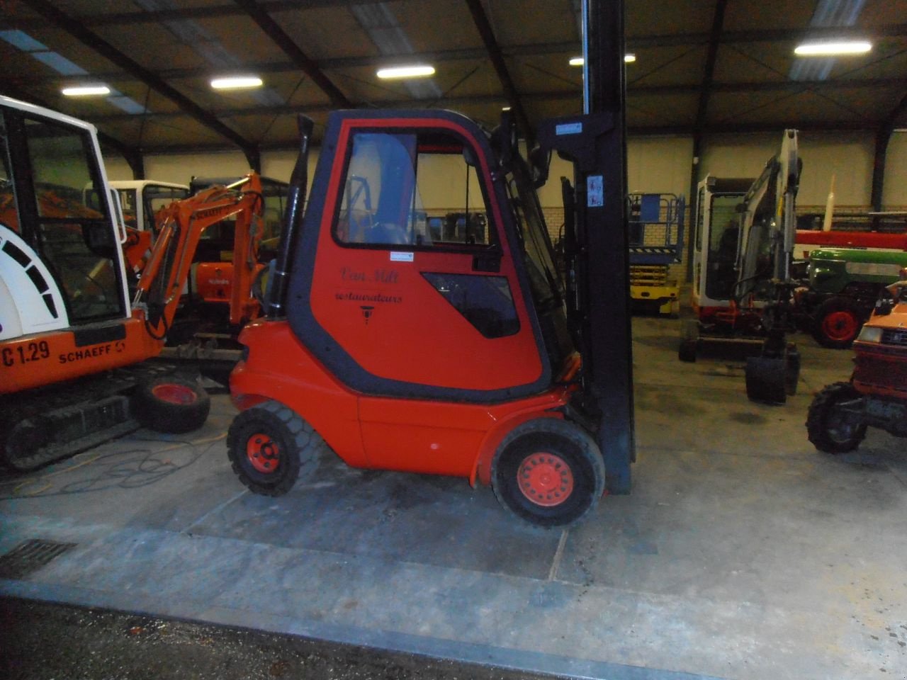 Frontstapler des Typs Linde H20 T-03, Gebrauchtmaschine in Kerkdriel (Bild 9)