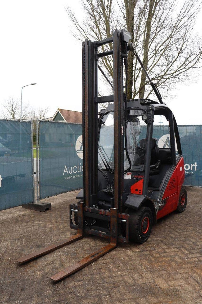 Frontstapler del tipo Linde H20D-02/600, Gebrauchtmaschine In Antwerpen (Immagine 9)