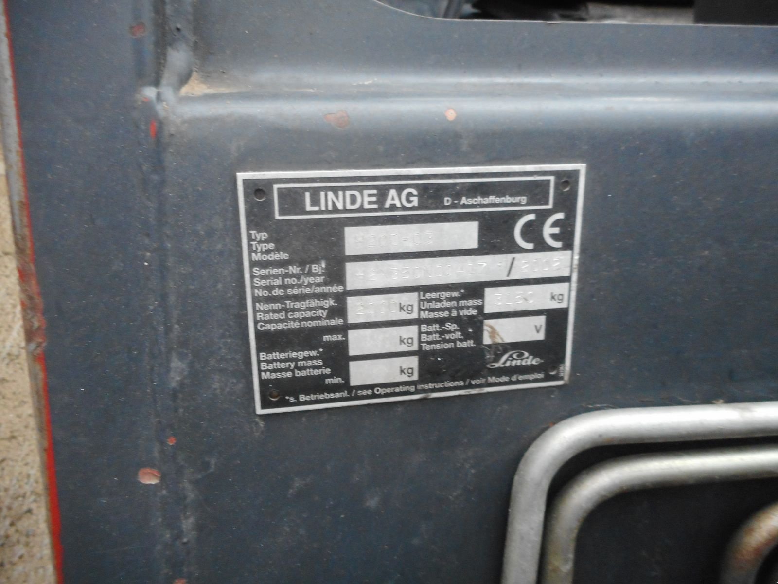 Frontstapler del tipo Linde H20D-02 Triplex + SS + 4. Kreis, Gebrauchtmaschine en St. Nikolai ob Draßling (Imagen 8)
