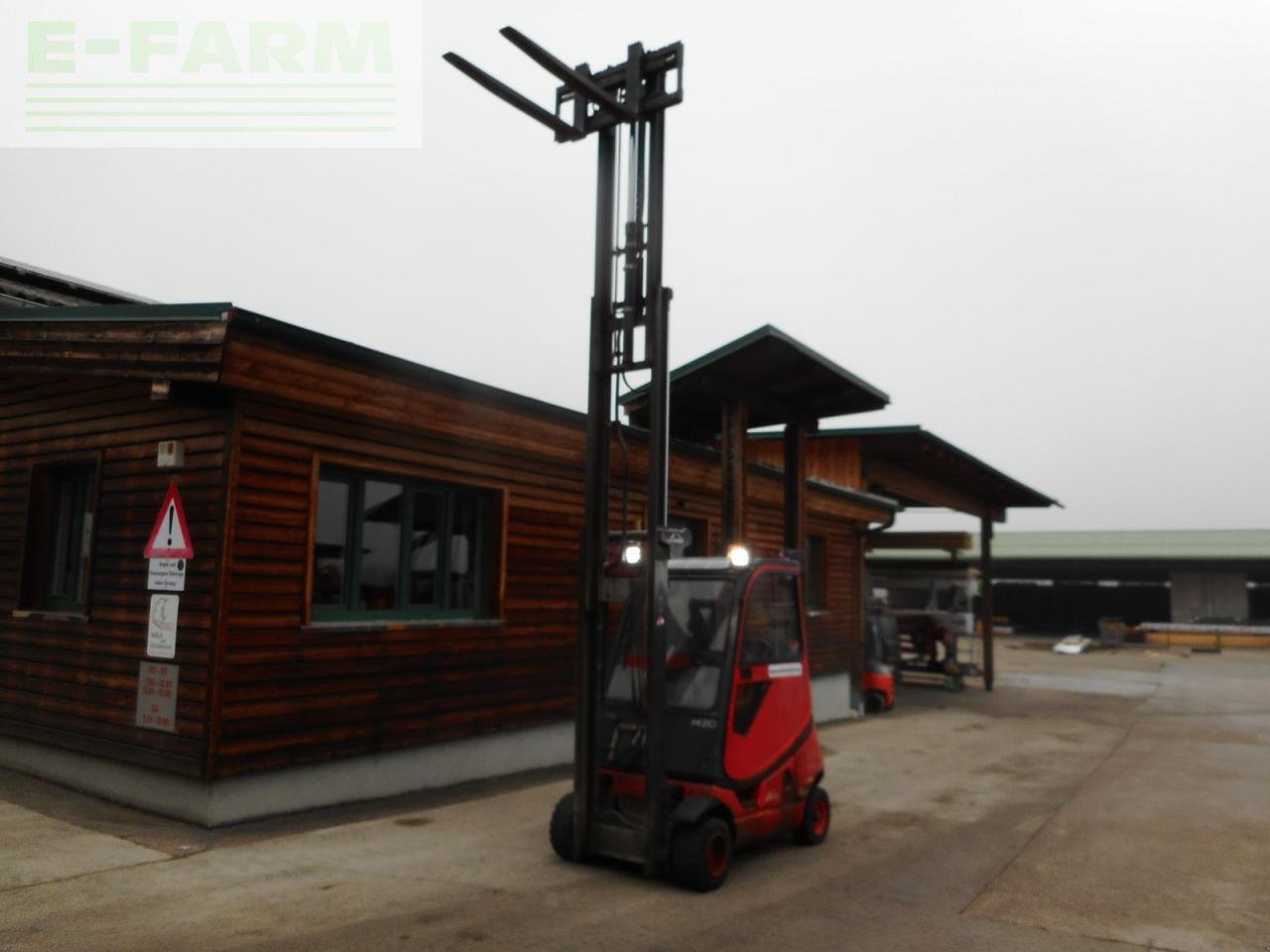 Frontstapler tip Linde h20d-03 triplex 4,7m + ss + kabine mit heizung, Gebrauchtmaschine in ST. NIKOLAI/DR. (Poză 20)