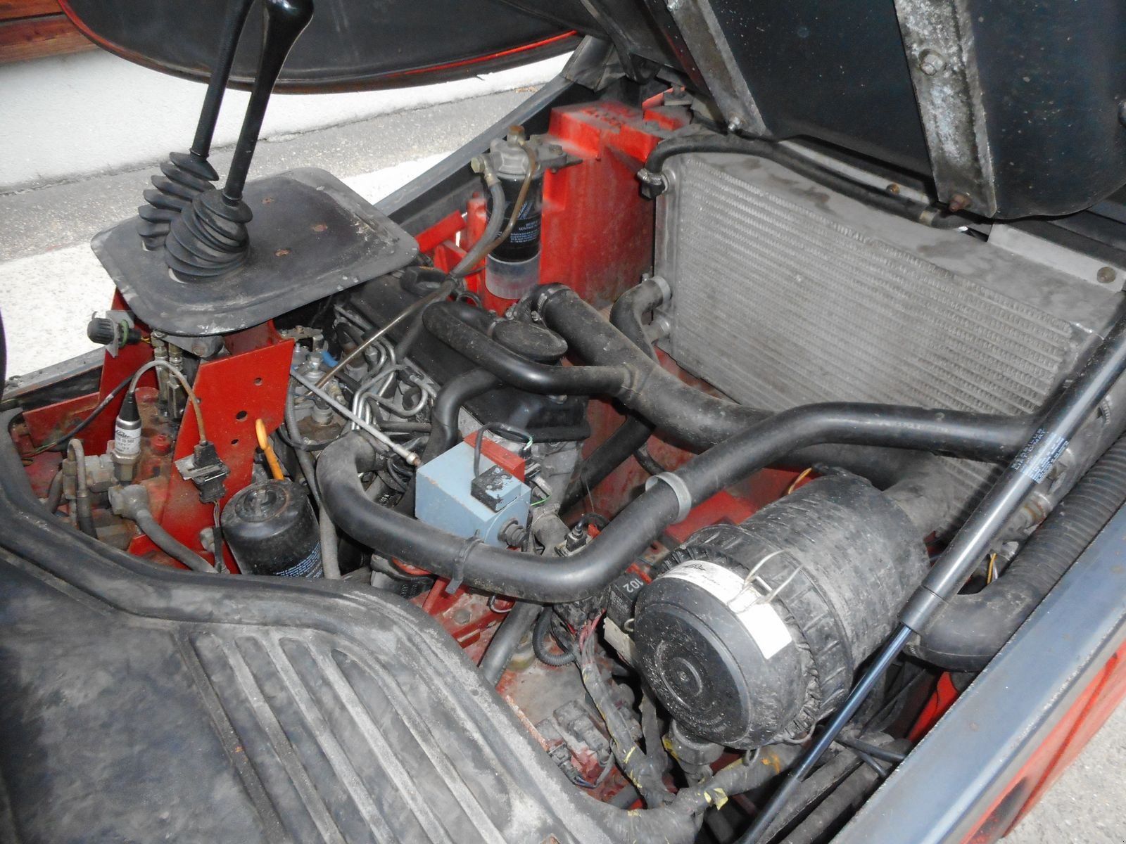 Frontstapler tip Linde H20D-03 Triplex 4,7m + SS + Kabine mit Heizung, Gebrauchtmaschine in St. Nikolai ob Draßling (Poză 13)