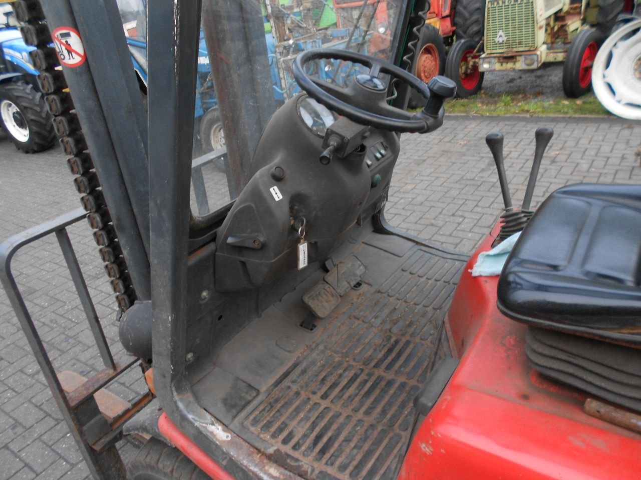 Frontstapler Türe ait Linde H20D, Gebrauchtmaschine içinde Oirschot (resim 4)