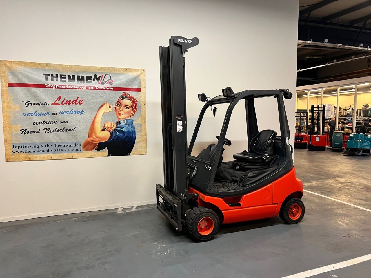 Frontstapler des Typs Linde H20T-03, Gebrauchtmaschine in Leeuwarden (Bild 1)