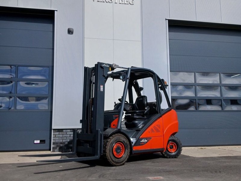 Frontstapler del tipo Linde H25-D, Neumaschine en Swifterbant (Imagen 1)