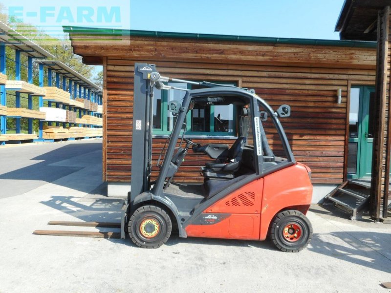 Frontstapler Türe ait Linde h25d-02 evo triplex + ss + 4. kreis, Gebrauchtmaschine içinde ST. NIKOLAI/DR. (resim 1)