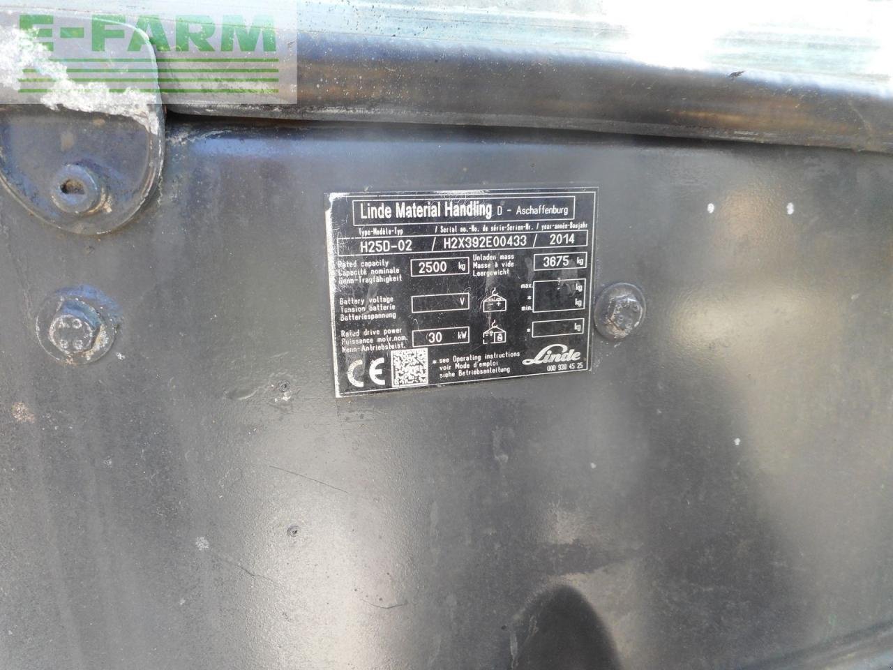 Frontstapler del tipo Linde h25d-02 evo triplex + ss + 4. kreis, Gebrauchtmaschine en ST. NIKOLAI/DR. (Imagen 8)