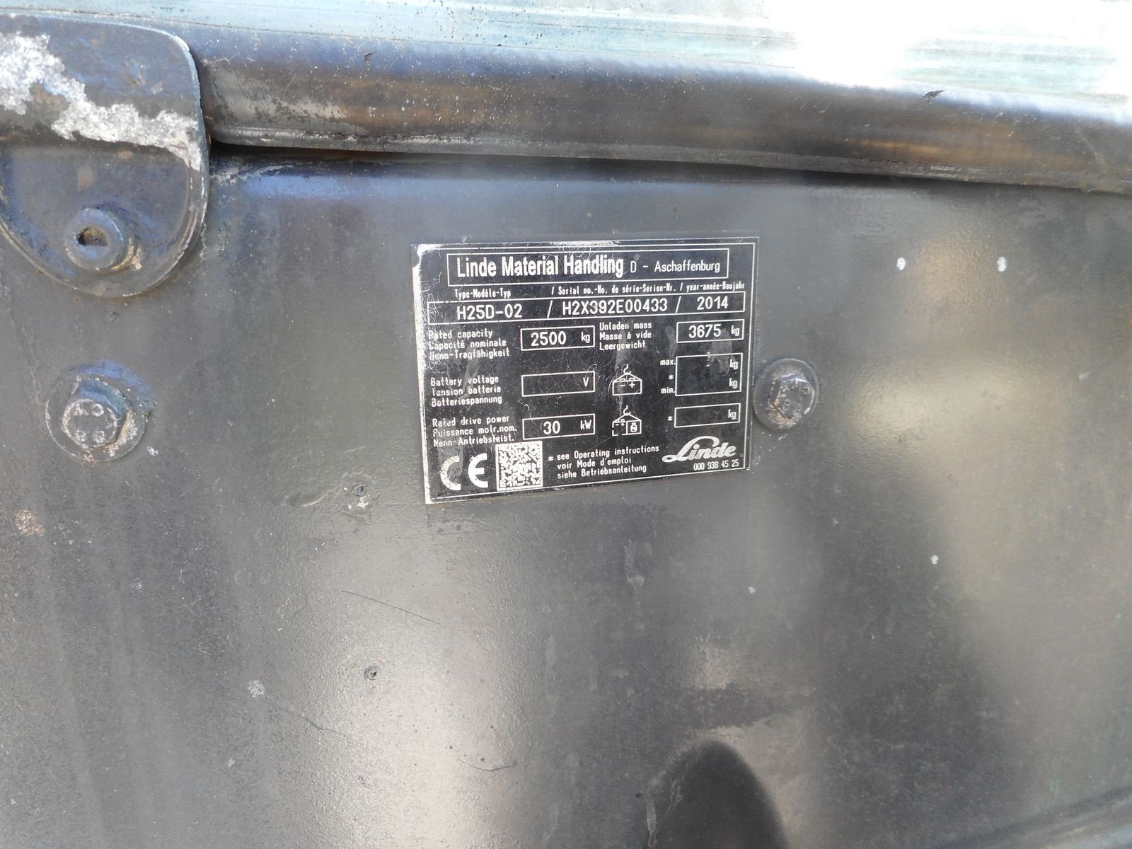 Frontstapler a típus Linde H25D-02 EVO Triplex + SS + 4. Kreis, Gebrauchtmaschine ekkor: St. Nikolai ob Draßling (Kép 8)