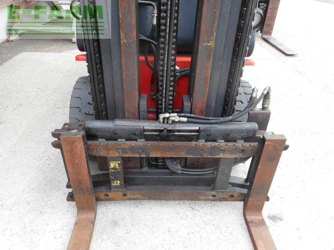 Frontstapler of the type Linde h25d-02 triplex 6,4m + ss ( perkins motor ), Gebrauchtmaschine in ST. NIKOLAI/DR. (Picture 13)