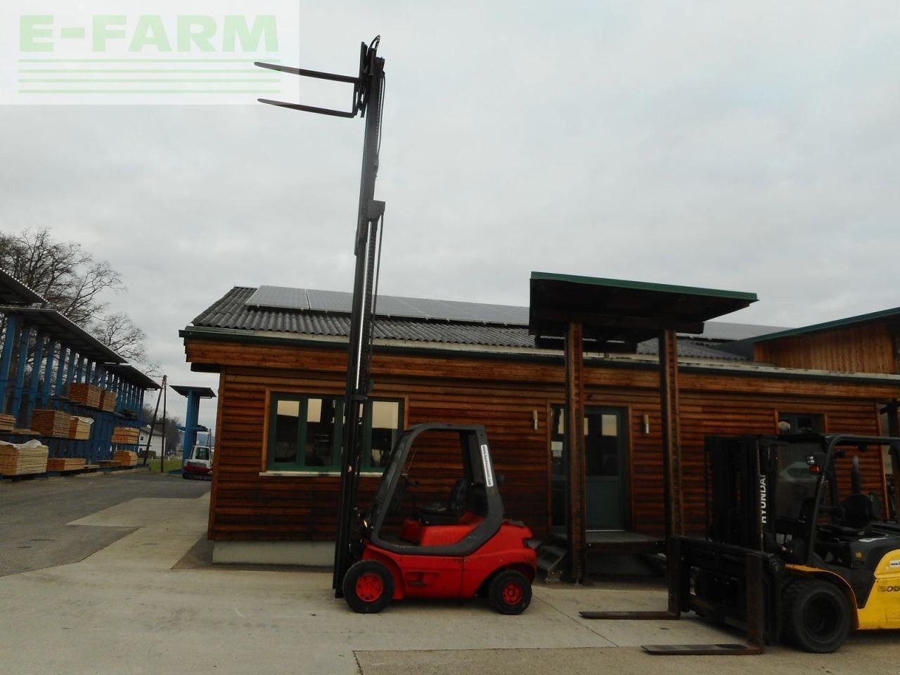 Frontstapler of the type Linde h25d-02 triplex 6,4m + ss ( perkins motor ), Gebrauchtmaschine in ST. NIKOLAI/DR. (Picture 17)