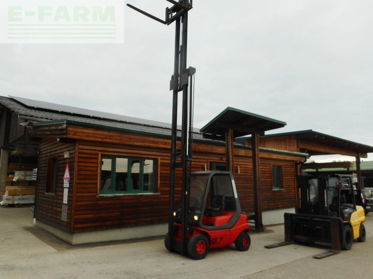 Frontstapler of the type Linde h25d-02 triplex 6,4m + ss ( perkins motor ), Gebrauchtmaschine in ST. NIKOLAI/DR. (Picture 18)