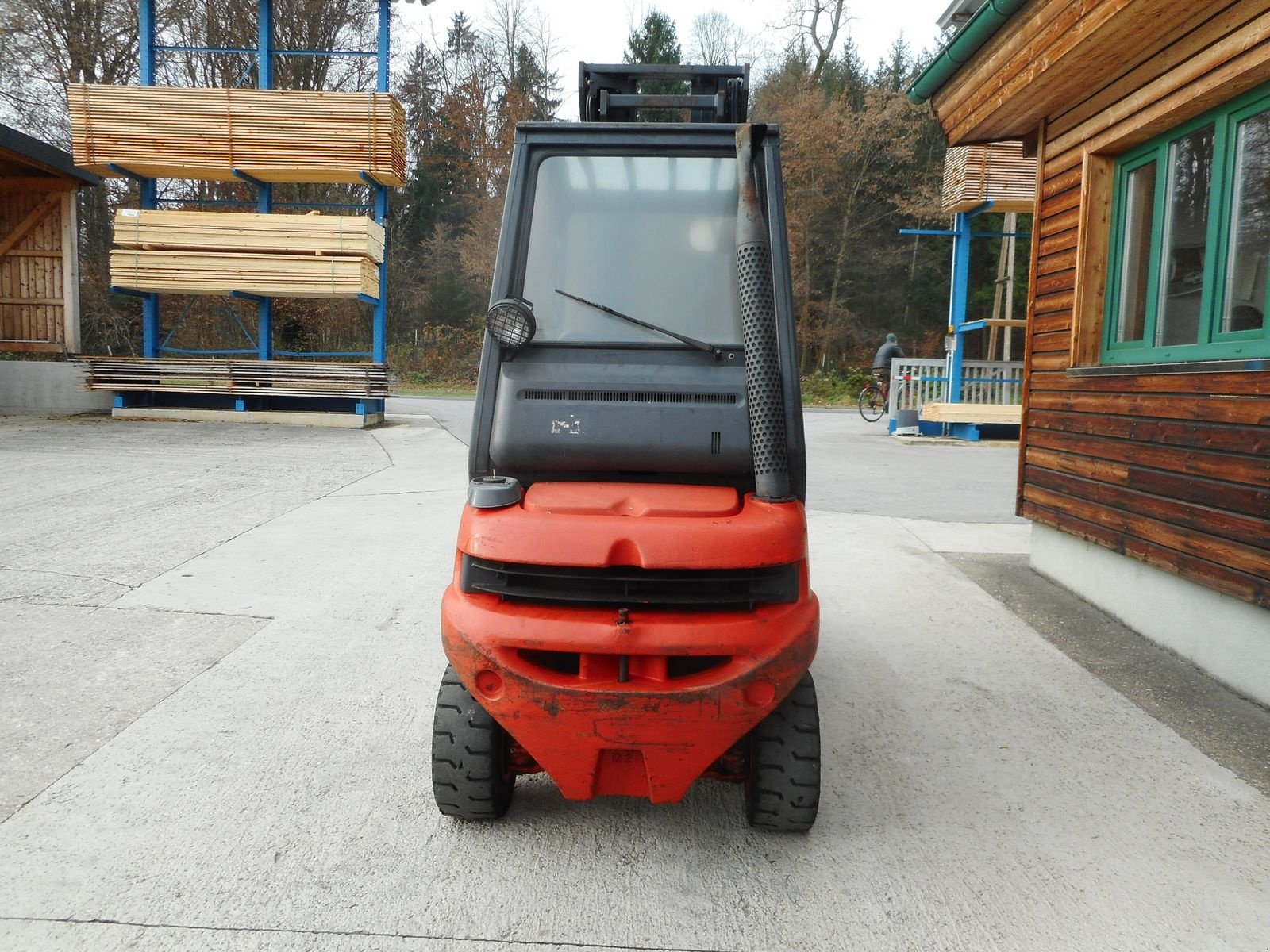 Frontstapler Türe ait Linde H25D-02 Triplex 6,4m + SS ( Perkins Motor ), Gebrauchtmaschine içinde St. Nikolai ob Draßling (resim 3)