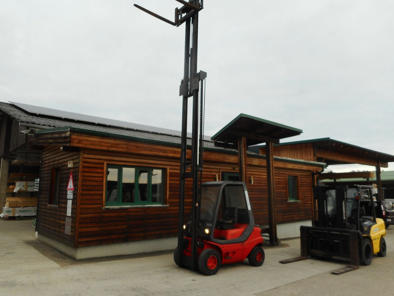 Frontstapler Türe ait Linde H25D-02 Triplex 6,4m + SS ( Perkins Motor ), Gebrauchtmaschine içinde St. Nikolai ob Draßling (resim 18)