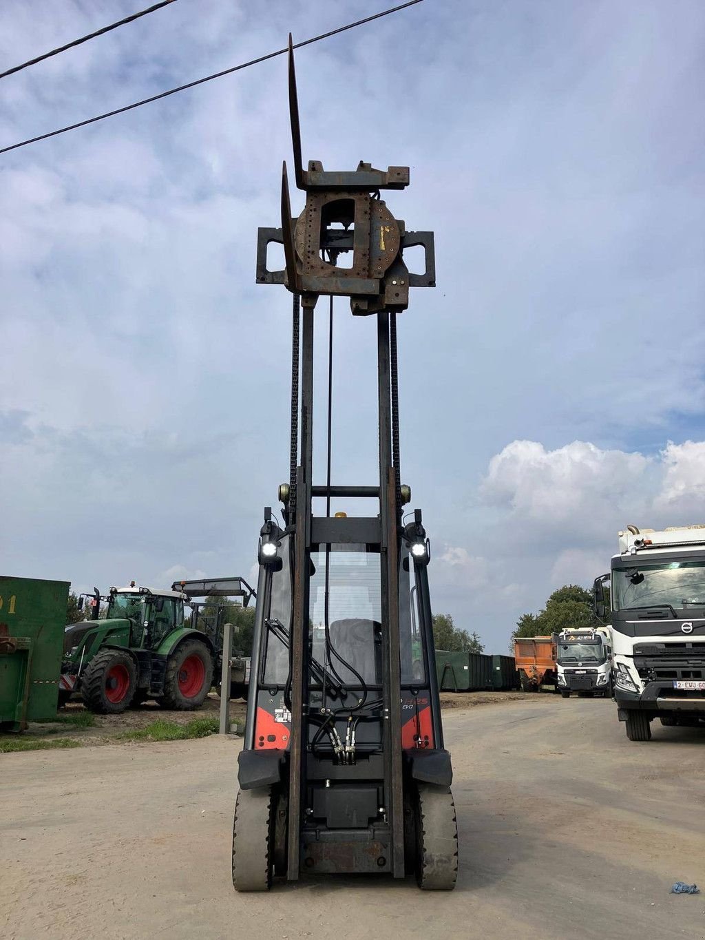 Frontstapler Türe ait Linde H25D-02, Gebrauchtmaschine içinde Antwerpen (resim 5)