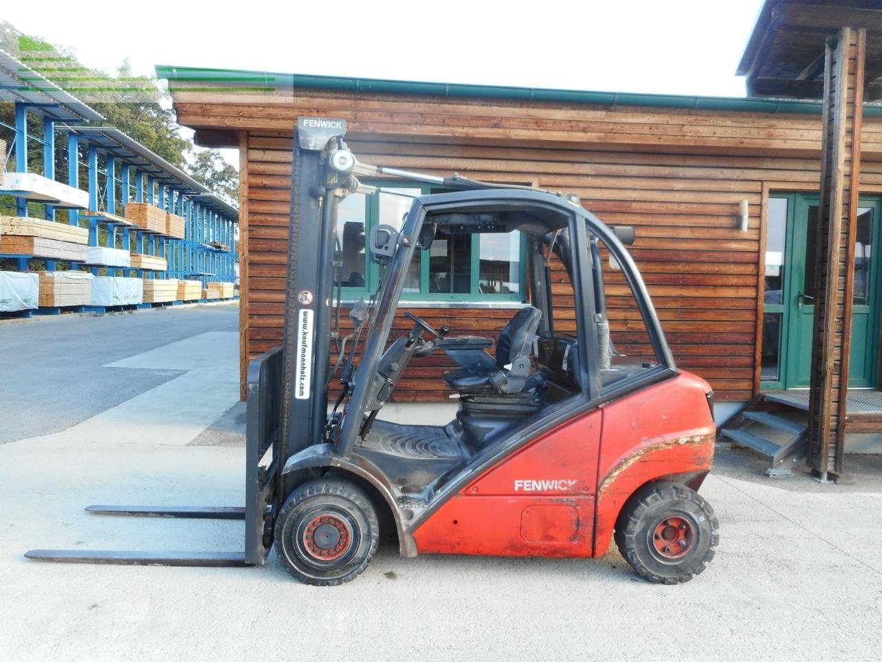 Frontstapler a típus Linde h25d mit ss + ls + halbkab., Gebrauchtmaschine ekkor: ST. NIKOLAI/DR. (Kép 1)