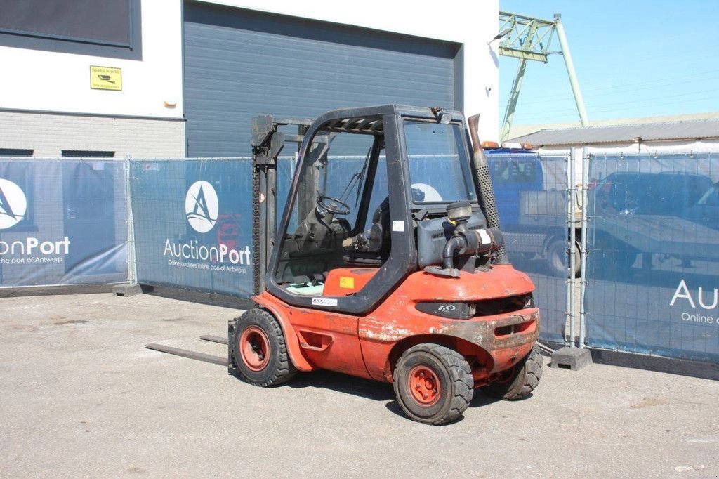 Frontstapler Türe ait Linde H25D, Gebrauchtmaschine içinde Antwerpen (resim 3)