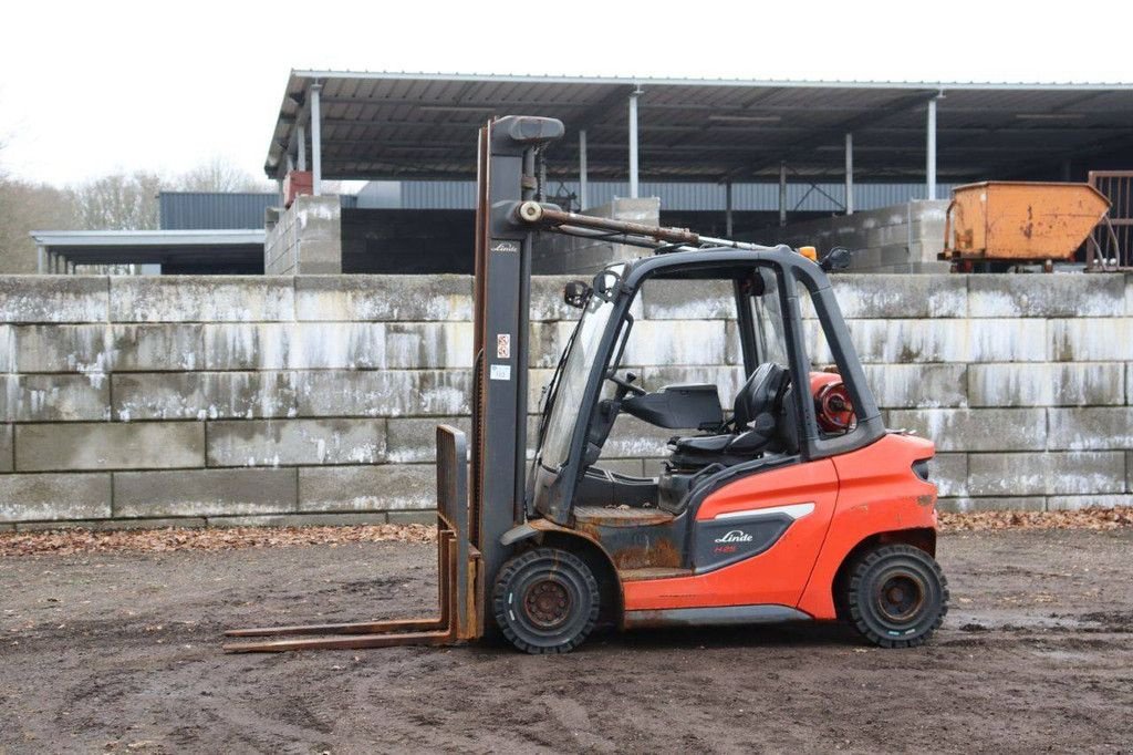 Frontstapler des Typs Linde H25T-01, Gebrauchtmaschine in Antwerpen (Bild 1)