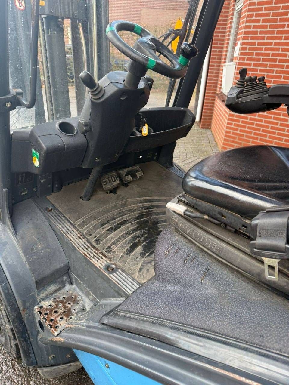 Frontstapler Türe ait Linde H25T, Gebrauchtmaschine içinde Antwerpen (resim 11)