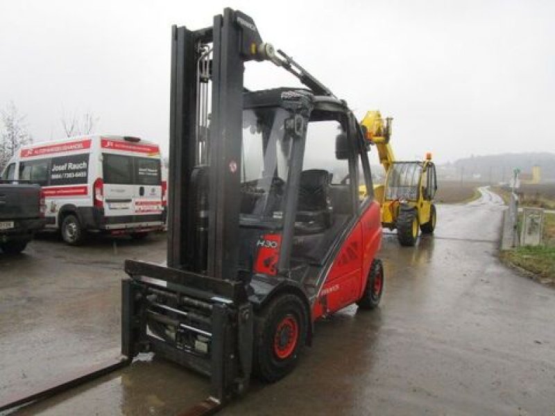 Frontstapler Türe ait Linde H30D-01 Triplex-FH 6m ZINKENVERSTELLER + Seitens, Gebrauchtmaschine içinde Gnas (resim 5)