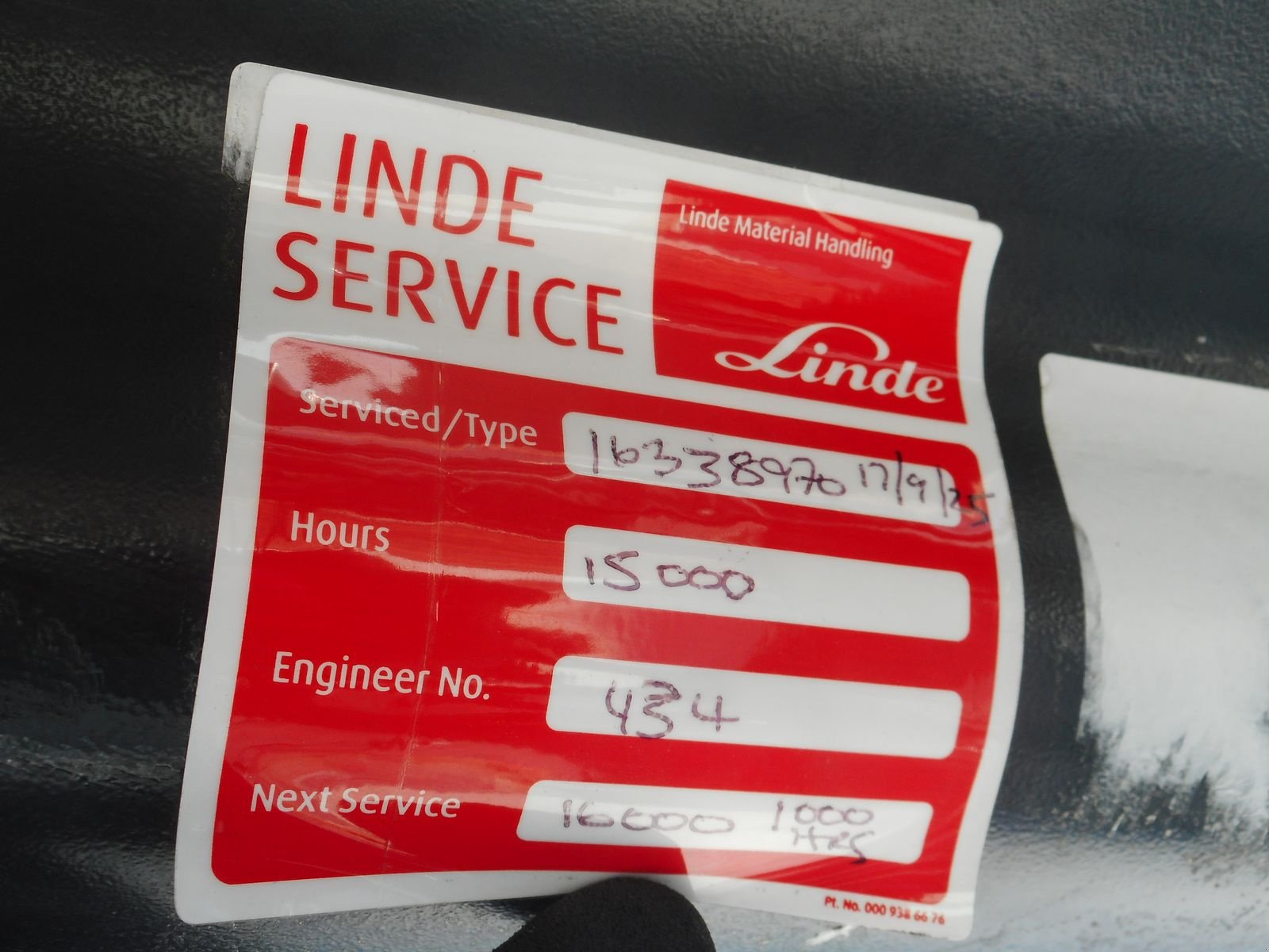 Frontstapler от тип Linde H30D-02 EVO Triplex 4,65m + SS + Kabine, Gebrauchtmaschine в St. Nikolai ob Draßling (Снимка 19)