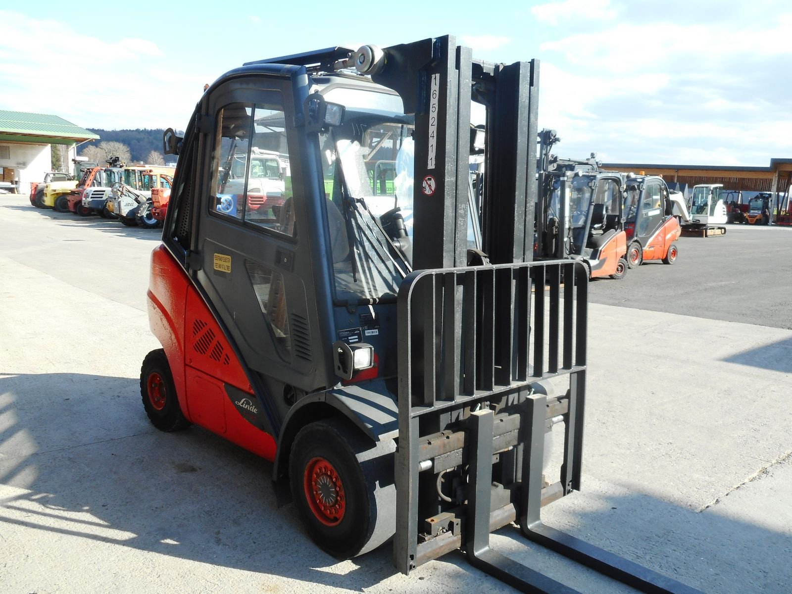 Frontstapler от тип Linde H30D-02 EVO Triplex 4,65m + SS + Kabine, Gebrauchtmaschine в St. Nikolai ob Draßling (Снимка 5)