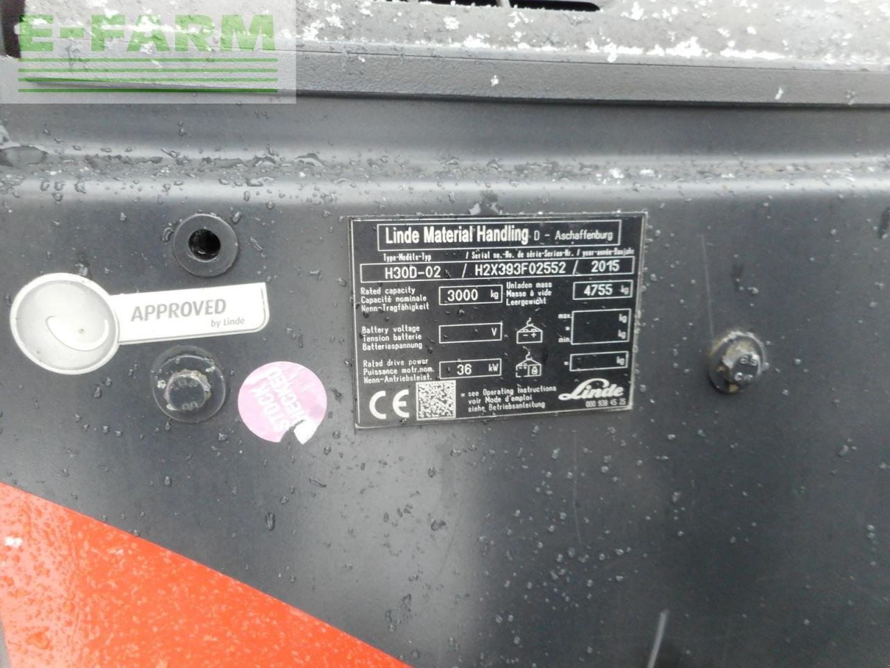 Frontstapler za tip Linde h30d-02 evo triplex 4,65m + ss, Gebrauchtmaschine u ST. NIKOLAI/DR. (Slika 7)