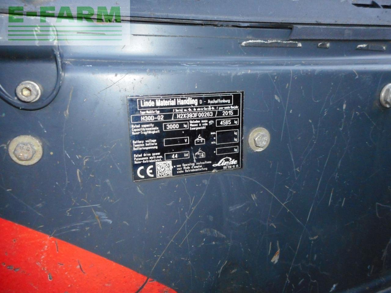 Frontstapler от тип Linde h30d-02 evo triplex 4,8m + drehgerät, Gebrauchtmaschine в ST. NIKOLAI/DR. (Снимка 5)