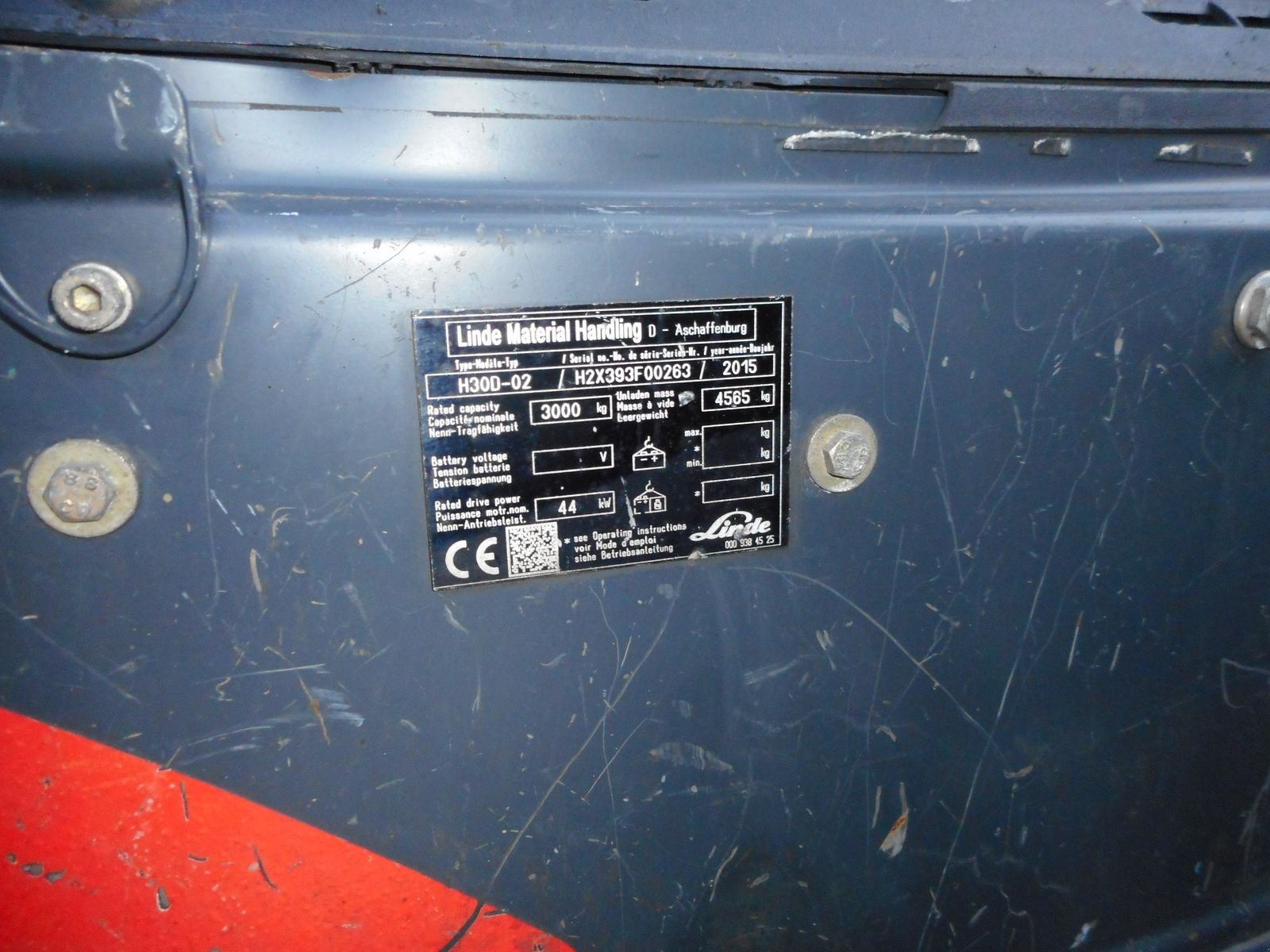 Frontstapler des Typs Linde H30D-02 Evo Triplex 4,8m + Drehgerät, Gebrauchtmaschine in St. Nikolai ob Draßling (Bild 5)