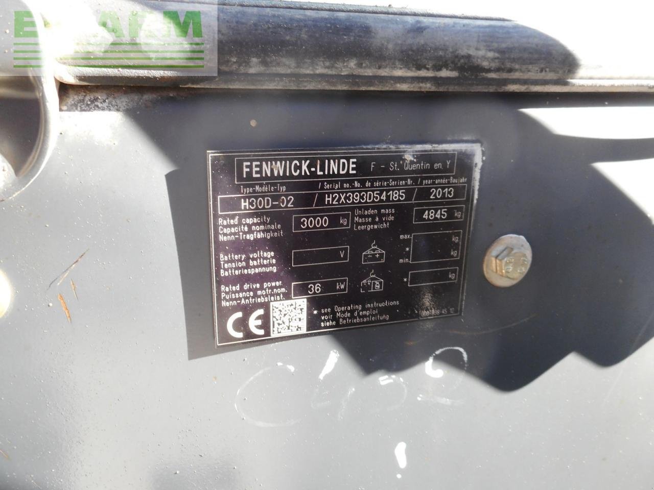 Frontstapler типа Linde h30d-02 evo triplex 6,45 meter !!, Gebrauchtmaschine в ST. NIKOLAI/DR. (Фотография 5)