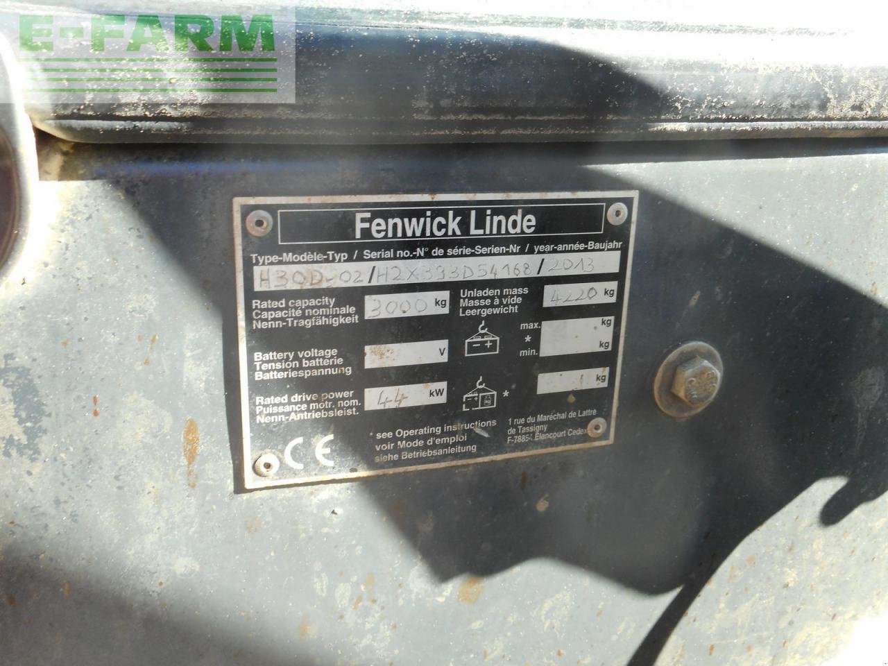 Frontstapler типа Linde h30d-02 evo triplex 6,45 meter !!, Gebrauchtmaschine в ST. NIKOLAI/DR. (Фотография 14)