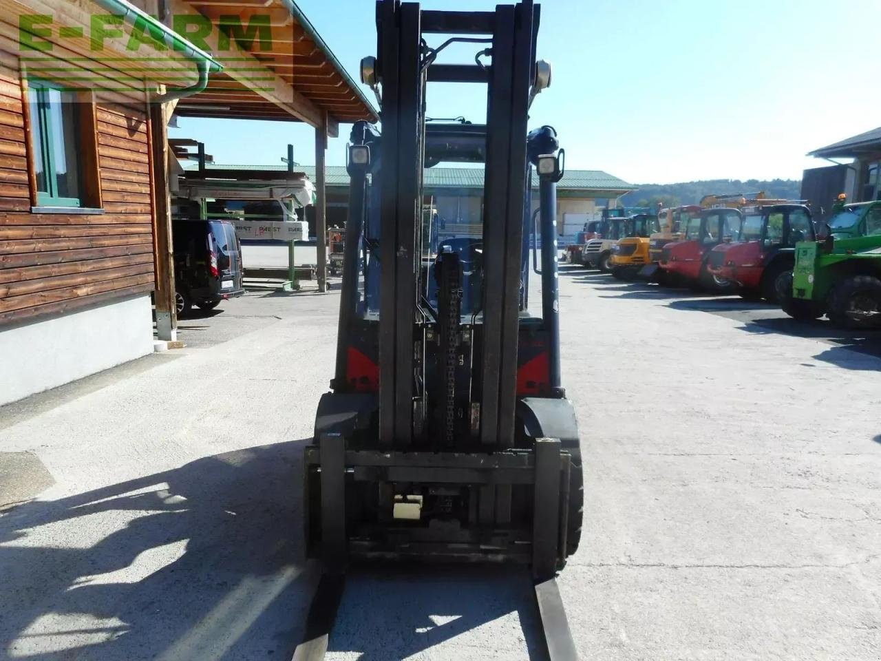 Frontstapler of the type Linde h30d-02 triplex 5,5m + ss + halbkabine, Gebrauchtmaschine in ST. NIKOLAI/DR. (Picture 8)