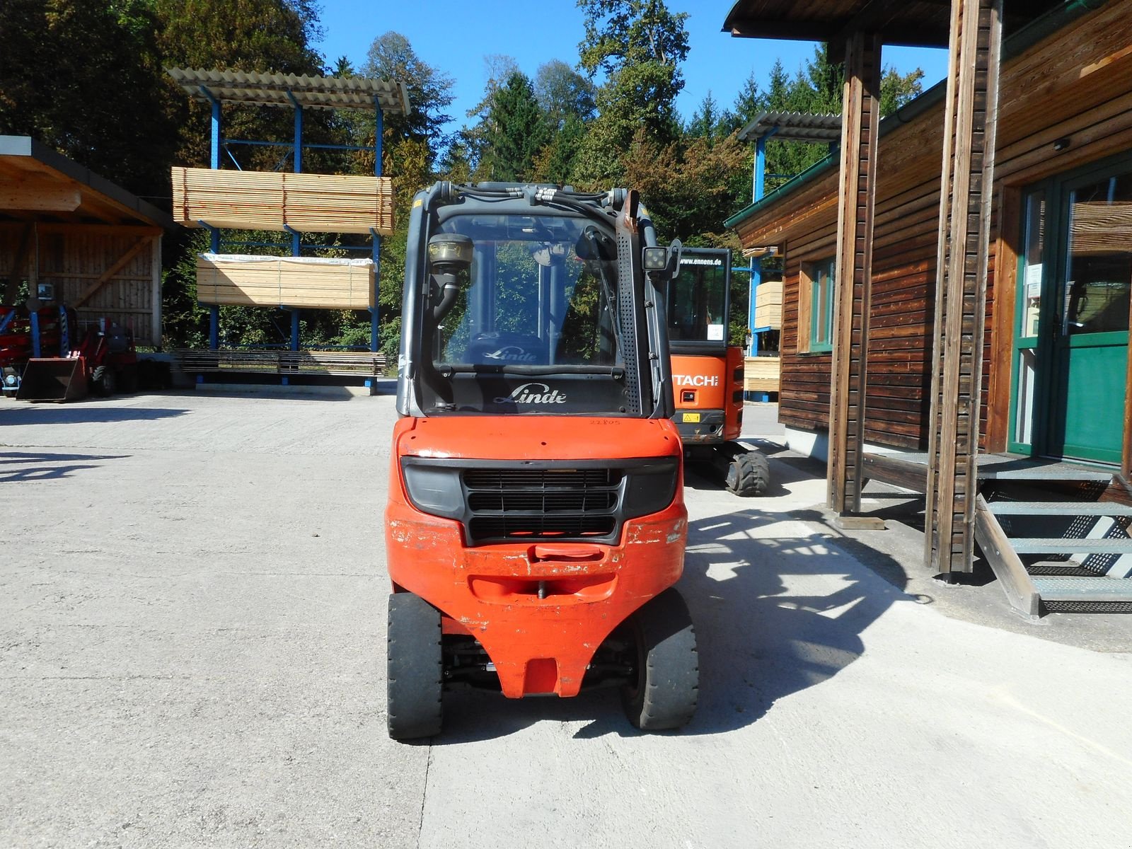 Frontstapler del tipo Linde H30D-02 Triplex 5,5m + SS + Halbkabine, Gebrauchtmaschine In St. Nikolai ob Draßling (Immagine 3)