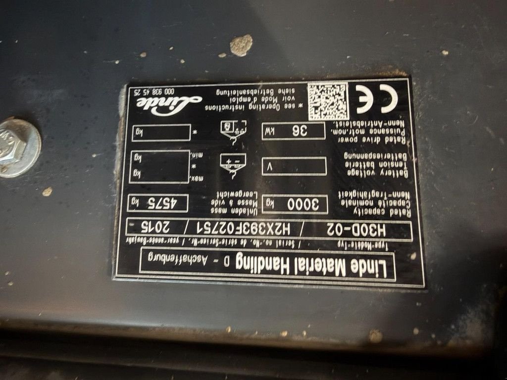 Frontstapler του τύπου Linde H30D-02, Gebrauchtmaschine σε 's-Heer Arendskerke (Φωτογραφία 7)