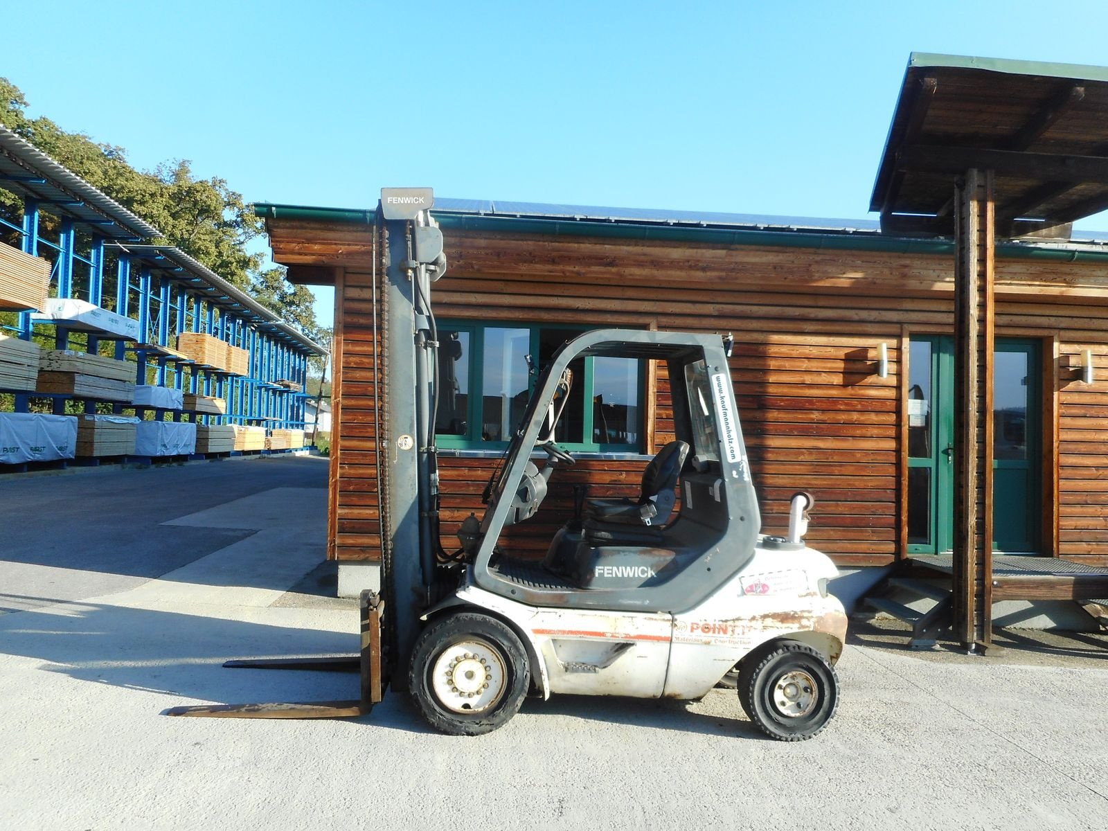 Frontstapler of the type Linde H30D-03 ( Perkins - Motor ) SS + 4. Kreis, Gebrauchtmaschine in St. Nikolai ob Draßling (Picture 1)