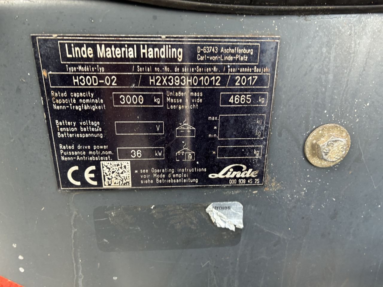 Frontstapler of the type Linde H30D, Gebrauchtmaschine in Winkel (Picture 11)