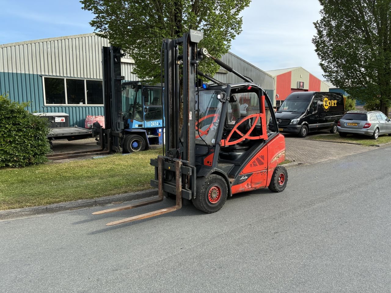 Frontstapler of the type Linde H30D, Gebrauchtmaschine in Winkel (Picture 2)