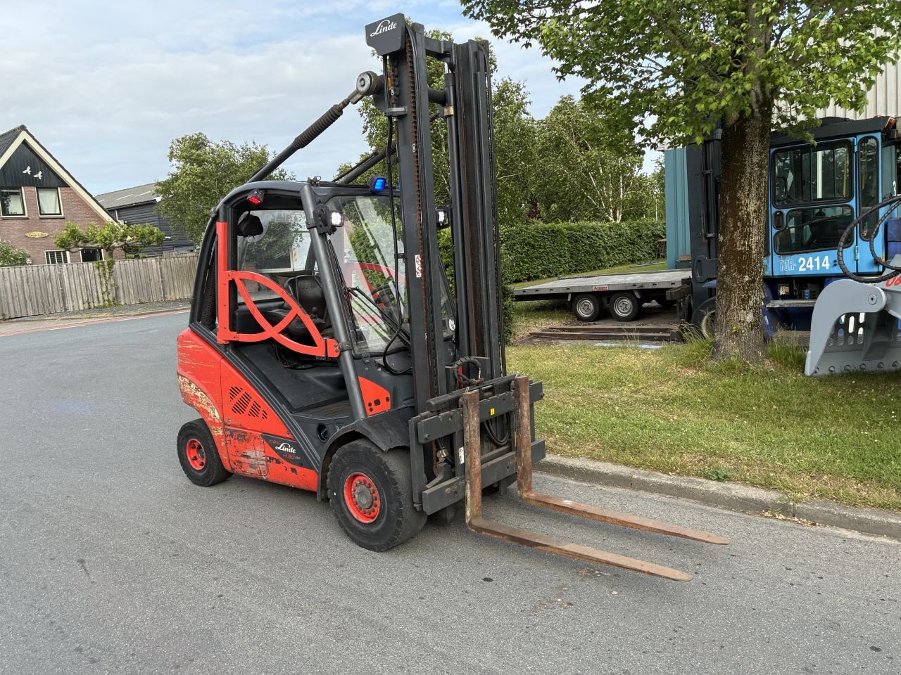 Frontstapler of the type Linde H30D, Gebrauchtmaschine in Winkel (Picture 9)