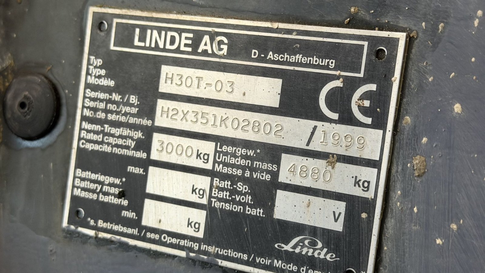 Frontstapler za tip Linde H30T-03, Gebrauchtmaschine u Winterswijk (Slika 11)